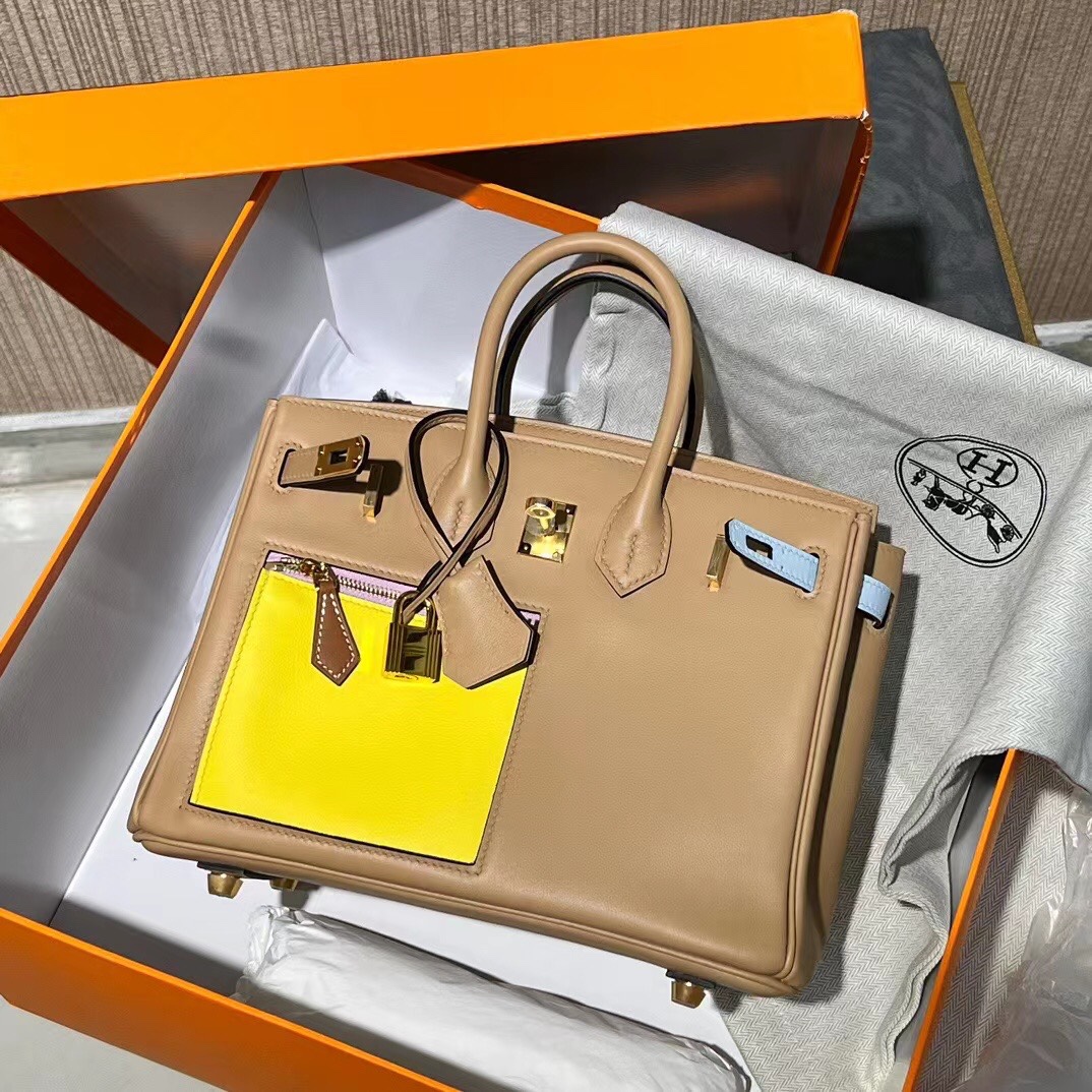 Hermes Birkin 30CM Swift Leather Handbag Brown 